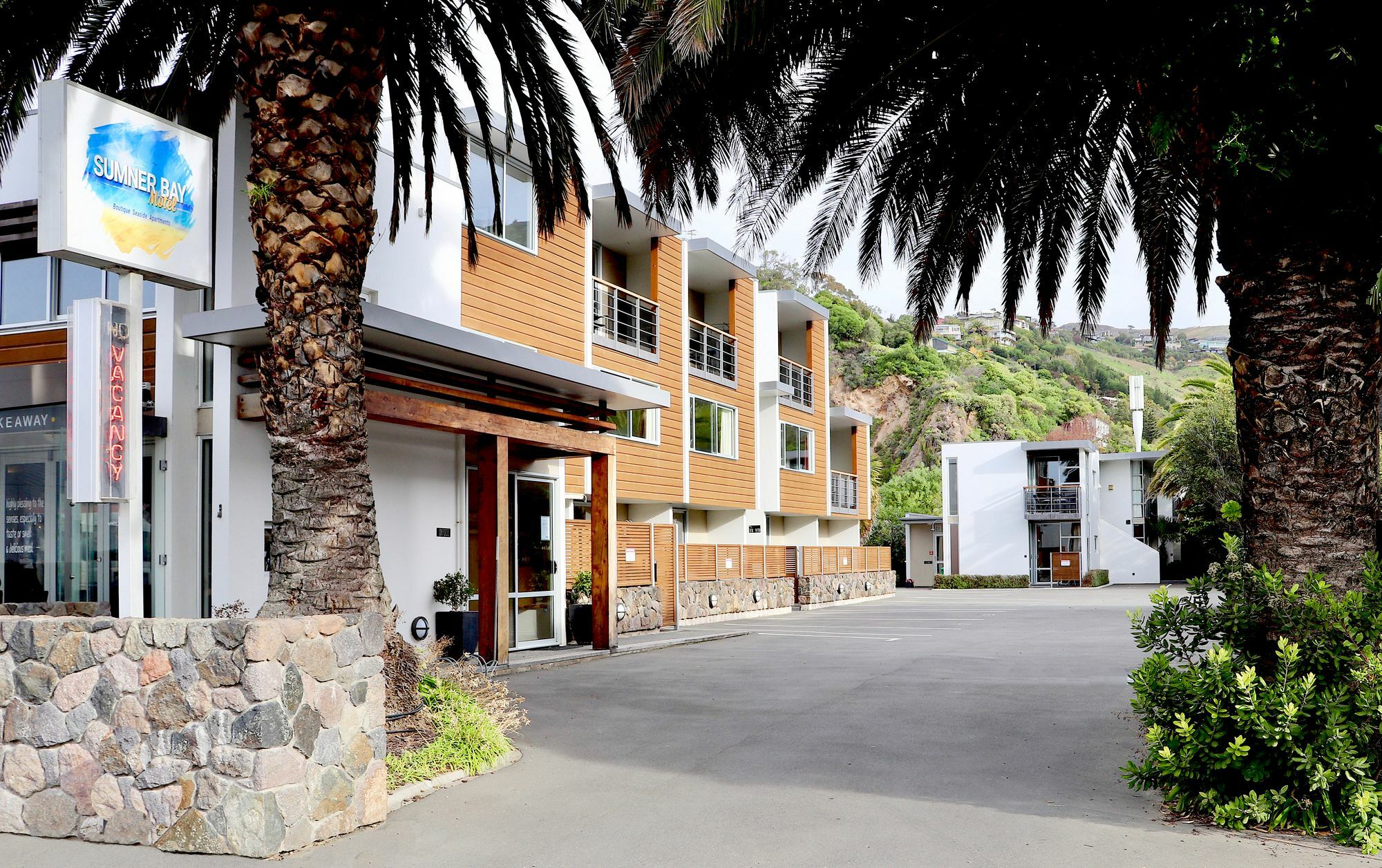 Sumner Bay Motel Christchurch Exterior foto